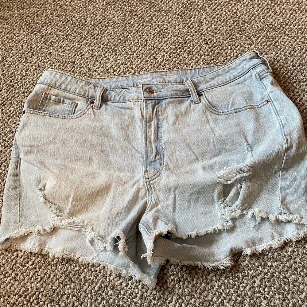 Old Navy Light Blue Jean Shorts